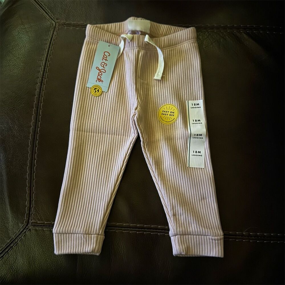 Cat & Jack Toddler Leggings Pink Size 18Months Casual Spring Wear